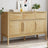 Sideboard Floro 114X43X74 Cm Solid Wood Pine