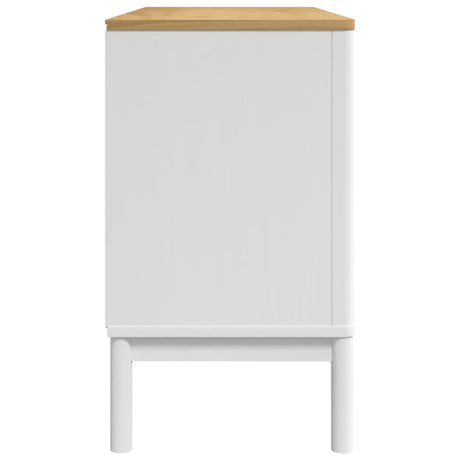 Sideboard Floro 114X43X74 Cm Solid Wood Pine
