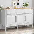 Sideboard Floro 114X43X74 Cm Solid Wood Pine