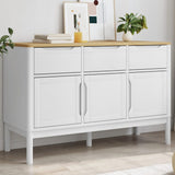 Sideboard Floro 114X43X74 Cm Solid Wood Pine