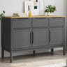 Sideboard Floro 114X43X74 Cm Solid Wood Pine