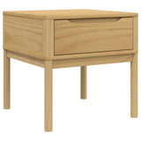 Lamp Table Floro 55X55X54 Cm Solid Wood Pine