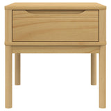 Lamp Table Floro 55X55X54 Cm Solid Wood Pine