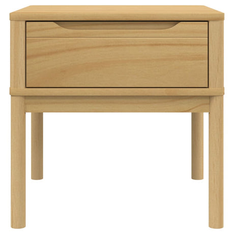 Lamp Table Floro 55X55X54 Cm Solid Wood Pine