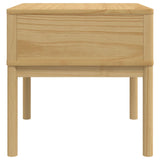 Lamp Table Floro 55X55X54 Cm Solid Wood Pine