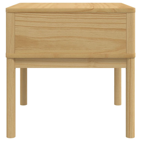 Lamp Table Floro 55X55X54 Cm Solid Wood Pine