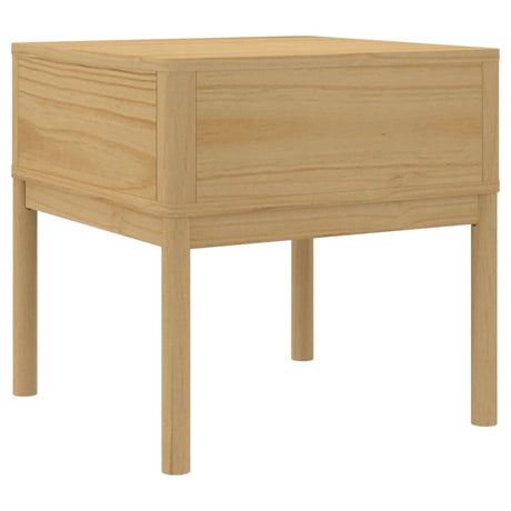 Lamp Table Floro 55X55X54 Cm Solid Wood Pine