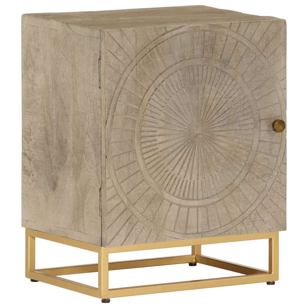 Tv Cabinet Solid Wood Mango And Iron