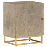 Tv Cabinet Solid Wood Mango And Iron