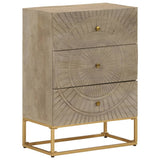 Tv Cabinet Solid Wood Mango And Iron