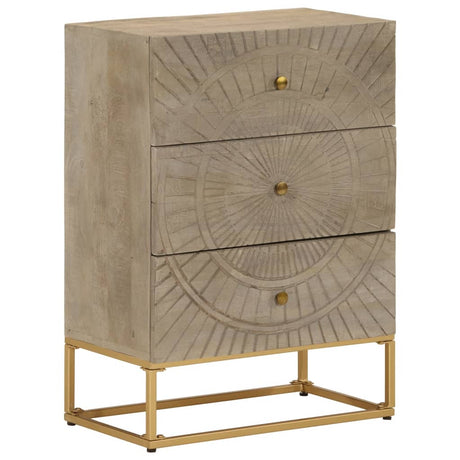 Tv Cabinet Solid Wood Mango And Iron
