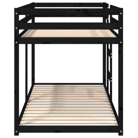Bunk Bed Without Mattress Solid Wood Pine