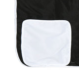 Kids' Loft Bed With Tunnel Without Mattress White&Black 80X200Cm