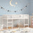Kids' Loft Bed Without Mattress With Ladder
