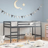 Kids' Loft Bed Without Mattress With Ladder