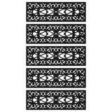 Stair Treads 5 Pcs 25X75 Cm Rubber