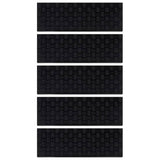 Stair Treads 5 Pcs 25X75 Cm Rubber