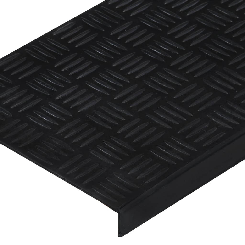 Stair Treads 5 Pcs 25X75 Cm Rubber