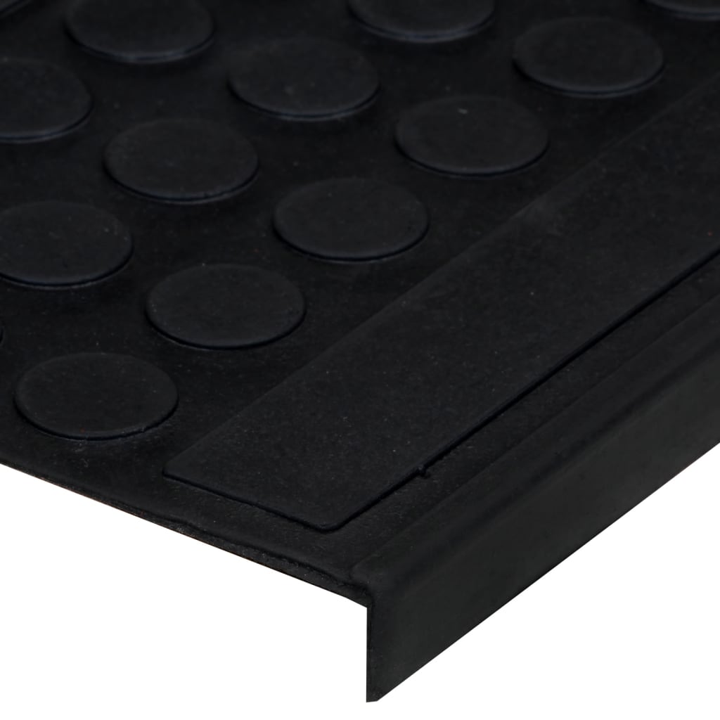 Stair Treads 5 Pcs 25X75 Cm Rubber