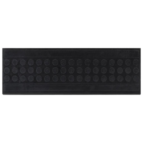 Stair Treads 10 Pcs 25X75 Cm Rubber