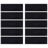 Stair Treads 10 Pcs 25X75 Cm Rubber