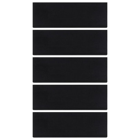 Stair Treads 5 Pcs 25X75 Cm Rubber