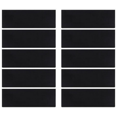 Stair Treads 10 Pcs 25X75 Cm Rubber