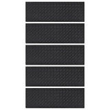 Stair Treads 5 Pcs 25X75 Cm Rubber