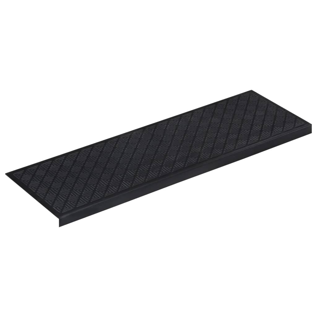 Stair Treads 5 Pcs 25X75 Cm Rubber