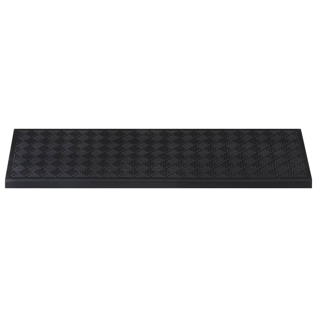 Stair Treads 10 Pcs 25X75 Cm Rubber