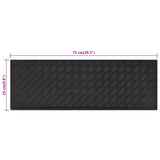 Stair Treads 10 Pcs 25X75 Cm Rubber