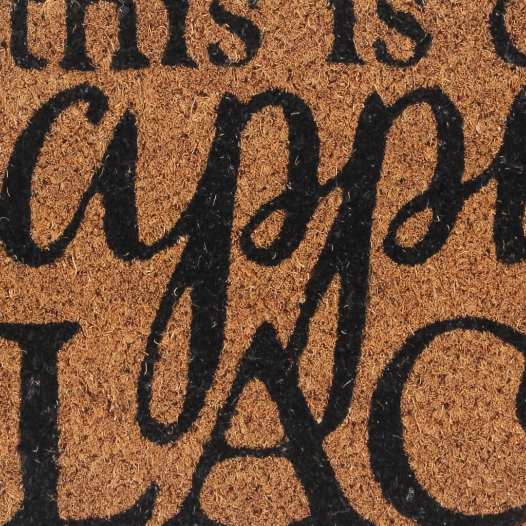 Door Mat Natural Tufted Coir