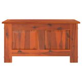 Storage Chest With Lid Solid Wood Acacia