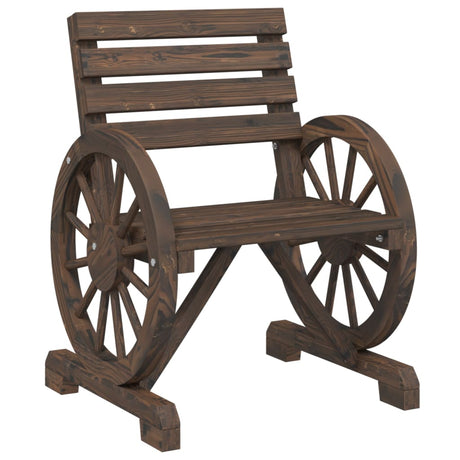 Garden Chairs 4 Pcs Solid Wood Fir