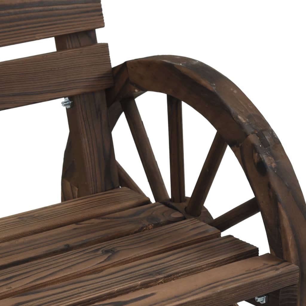 Garden Chairs 4 Pcs Solid Wood Fir