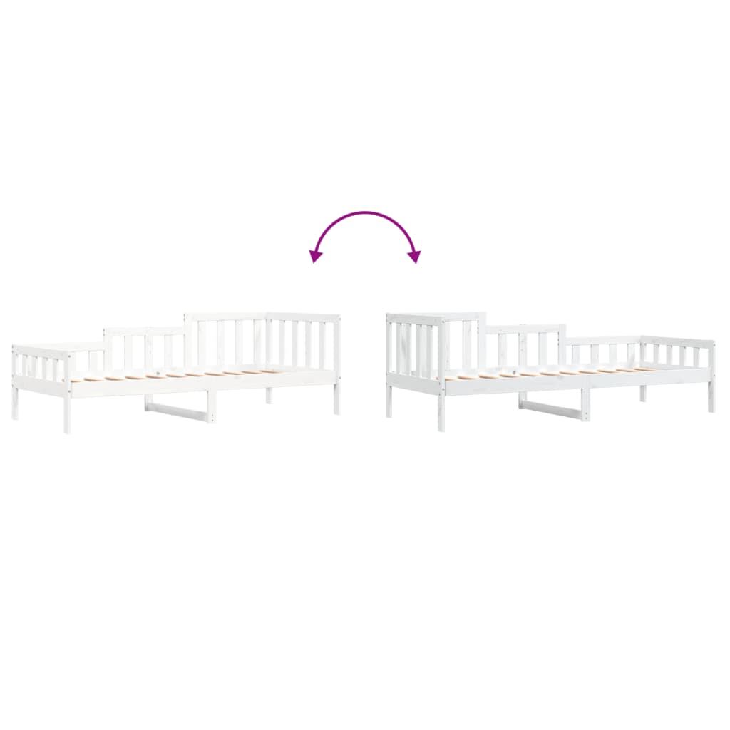 Day Bed Without Mattress Solid Wood Pine