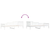 Day Bed Without Mattress Solid Wood Pine