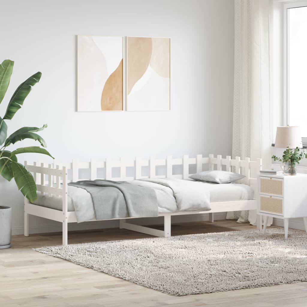 Day Bed Without Mattress Solid Wood Pine