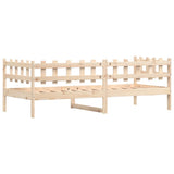 Day Bed Without Mattress Solid Wood Pine