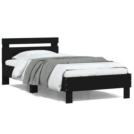 Bed Frame With Led Without Mattress