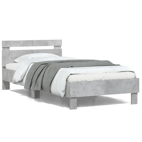Bed Frame With Led Without Mattress