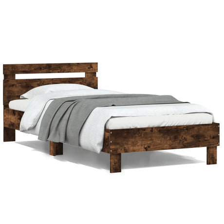 Bed Frame With Led Without Mattress