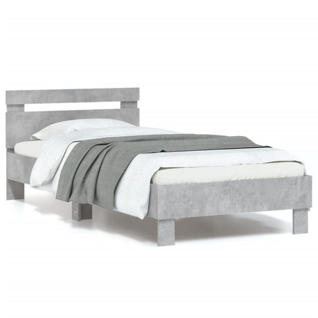 Bed Frame With Led Without Mattress