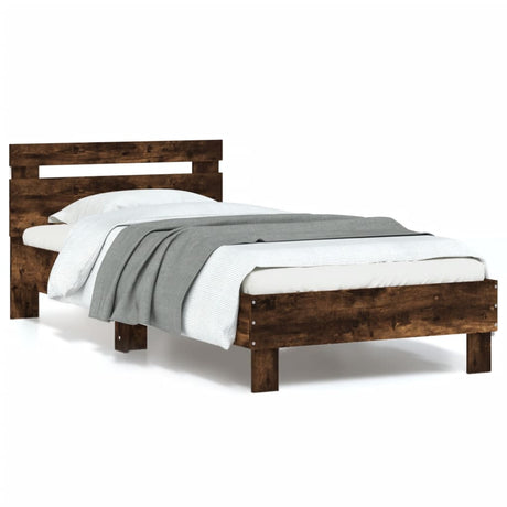 Bed Frame With Led Without Mattress