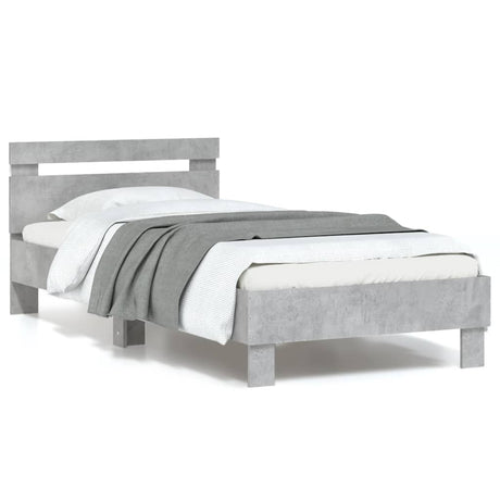Bed Frame With Led Without Mattress
