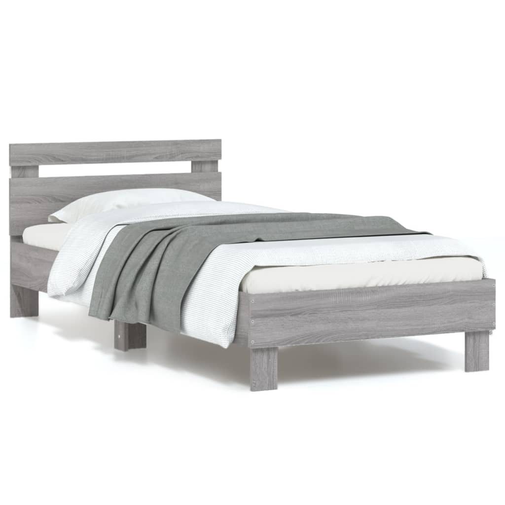 Bed Frame With Led Without Mattress