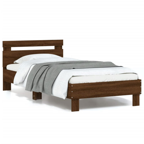 Bed Frame With Led Without Mattress