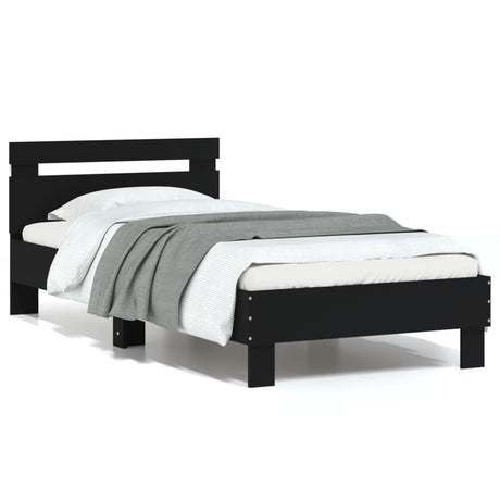 Bed Frame With Led Without Mattress
