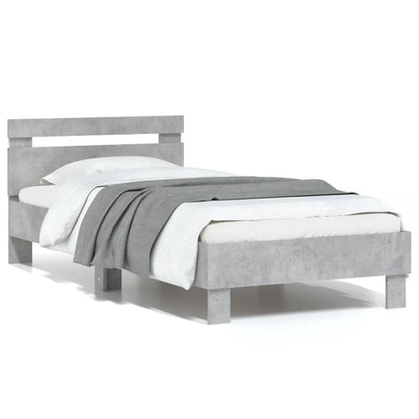 Bed Frame With Led Without Mattress