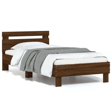 Bed Frame With Led Without Mattress
